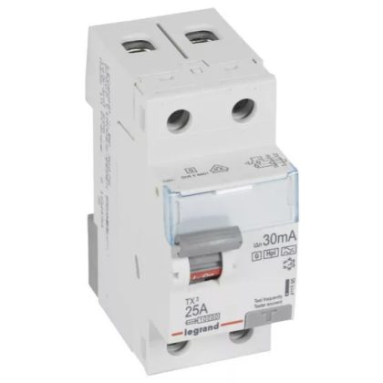 LEGRAND 411595 TX3 circuit breaker 2P 25A 30MA A-HPI