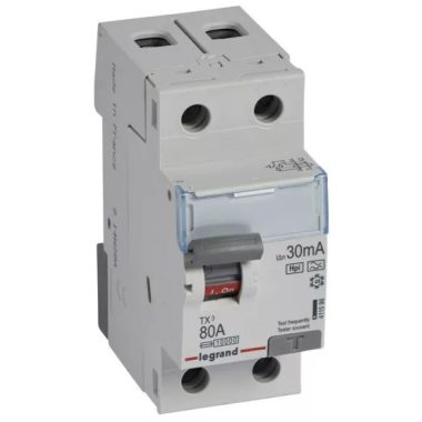 LEGRAND 411598 TX3 circuit breaker 2P 80A 30MA A-HPI