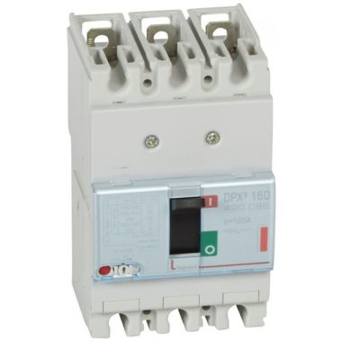 LEGRAND 420086 DPX3 160 125A 3P thermal magnetic 36kA compact circuit breaker