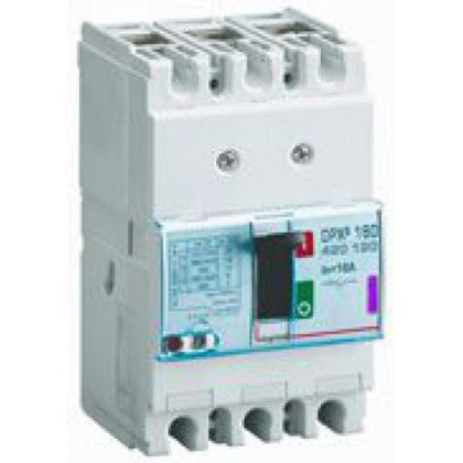   LEGRAND 420120 DPX3 160 16A 3P thermal magnetic 50kA compact circuit breaker