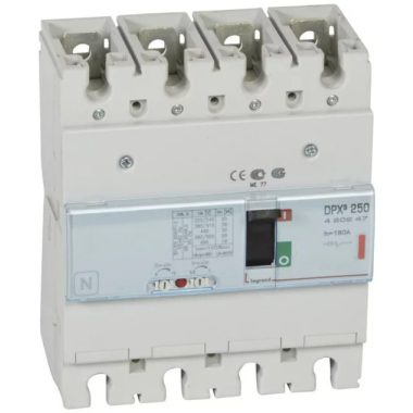 LEGRAND 420247 DPX3 250 160A 4P thermal magnetic 36kA compact circuit breaker