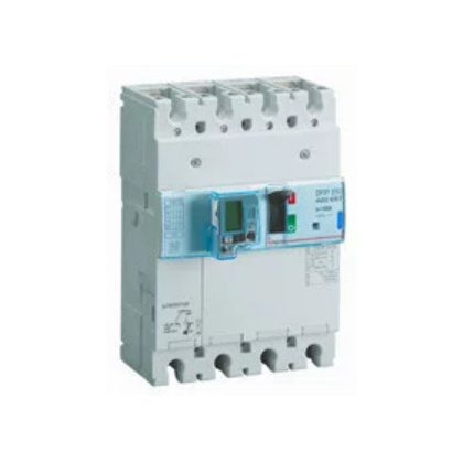   LEGRAND 420657 DPX3 250 100A 4P + ÁVK electronic magnetic 70kA combined circuit