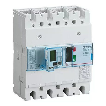   LEGRAND 420679 DPX3 250 250A 4P S2 + M 70kA compact circuit breaker