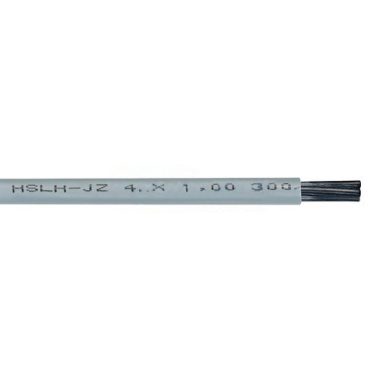 HSLH-Jz 4x4mm2 halogénmentes vezérlőkábel 300/500V szürke