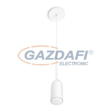 PHILIPS Devote Hue 43006/31/P7 intelligens vezérelhető függeszték, 9.5W 806Lmm 2200-6500K, fehér