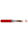 JB-H (St) H 100x2x0,8mm2 Cablu de alarma incendiu ecranat ignifugă, fără halogen, roșu Bd 300V 