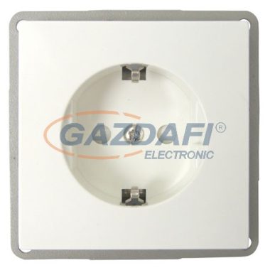 GAO 4707H MODUL földelt aljzat gyv., süllyesztett, fehér