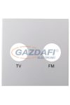 GAO 4748H MODUL antenna (TV-FM) fedlap, keret nélkül, ezüst