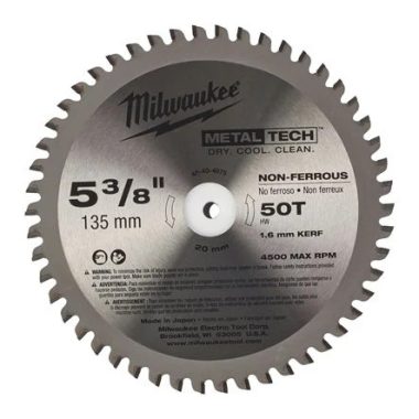 MILWAUKEE 48404075 Körfűrész fűrészlap 135/20/50