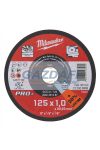 MILWAUKEE 4932451487 Vágókorong fémhez 125x1 mm egyenes