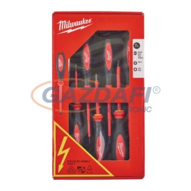 MILWAUKEE 4932464067 VDE 1000V csavarhúzó készlet, 7 részes