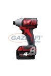 MILWAUKEE M18 BID-402C kompakt ütvecsavarozó töltővel és 2 db akkumulátorral