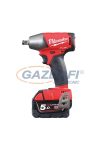 MILWAUKEE M18 FIWF12-502X szénkefe nélküli ütvecsavarozó töltővel és 2 db akkumulátorral