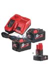 MILWAUKEE M18 NRG-902 Akkumulátor és töltő szett