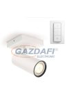 PHILIPS Buratto Hue 50461/31/P7 1L intelligens vezérelhető LED lámpatest, 5.5W 250Lm 2200-6500K, fehér