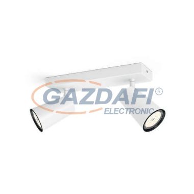 PHILIPS PAISLEY 5057231PN LED spotlámpa, 2xNW GU10, fehér