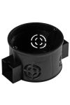 GAO 5201H classifiable standard fitting box, black, heat resistant up to 650 ° C, 60x41mm