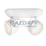   PHILIPS DYNA 532323116 LED spotlámpa, 2x3W 230V 540Lm, fehér