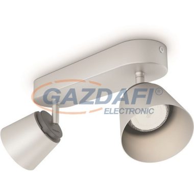 PHILIPS Dender 533421716 LED spotlámpa, 2x4W 230V 660Lm, matt króm