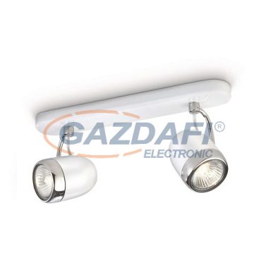 PHILIPS BALSA 564823116 spotlámpa, 2x35W 230V GU10 270Lm, fehér