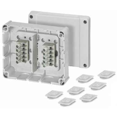 HENSEL DP 9222 cable junction box, 139x119x49 mm