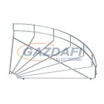   OBO 6001920 GRB 90 510 G 90°-Os Ív Rácsos Kábeltálcához 55x100mm galvanikusan horganyzott acél