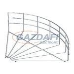   OBO 6002370 GRB 90 110 G 90°-Os Sarokidom Rácsos Kábeltálcához 105x100mm galvanikusan horganyzott acél