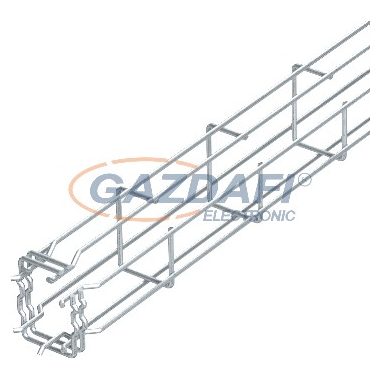 OBO 6005571 G-GRM 125 75V4A G- Grm Rácsos Kábeltálca 125x75x3000mm rozsdamentes acél