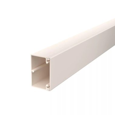 OBO 6020887 WDK40060CW Fali És Mennyezeti Csatorna fenékperforálással 40x60x2000mm krémfehér PVC