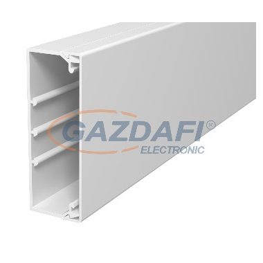 OBO 6021034 WDK40110GR Fali És Mennyezeti Csatorna fenékperforálással 40x110x2000mm kőszürke PVC