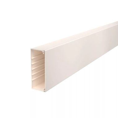 OBO 6021883 WDK60150CW Fali És Mennyezeti Csatorna fenékperforálással 60x150x2000mm krémfehér PVC