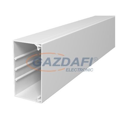   OBO 6022014 WDK60110GR Fali És Mennyezeti Csatorna fenékperforálással 60x110x2000mm kőszürke PVC