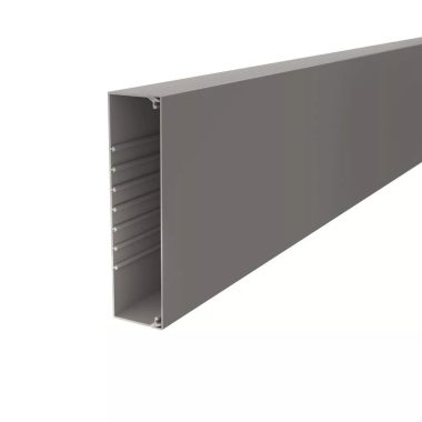 OBO 6022057 WDK60230GR Fali És Mennyezeti Csatorna fenékperforálással 60x230x2000mm kőszürke PVC