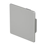   OBO 6022499 WDK HE60060GR Véglezáróelem 60x60mm kőszürke PVC