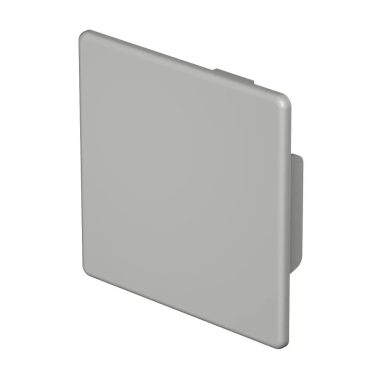 OBO 6022499 WDK HE60060GR Véglezáróelem 60x60mm kőszürke PVC