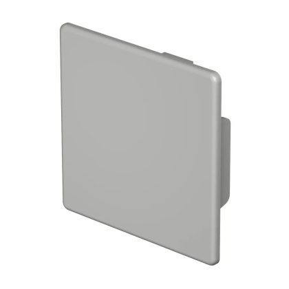   OBO 6022499 WDK HE60060GR Véglezáróelem 60x60mm kőszürke PVC