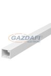 OBO 6024963 WDK15015CW Fali És Mennyezeti Csatorna fenékperforálással 15x15x2000mm krémfehér PVC