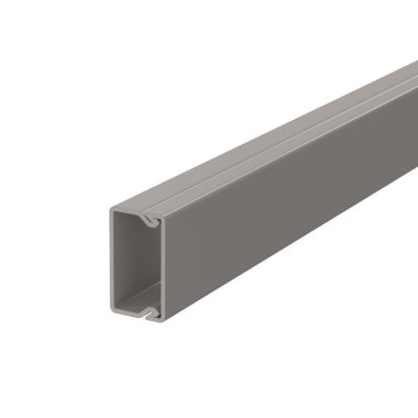 OBO 6025005 WDK15030GR Fali És Mennyezeti Csatorna fenékperforálással 15x30x2000mm kőszürke PVC