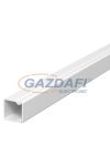 OBO 6025110 WDK20020GR Fali És Mennyezeti Csatorna fenékperforálással 20x20x2000mm kőszürke PVC