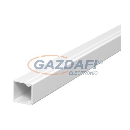   OBO 6025110 WDK20020GR Fali És Mennyezeti Csatorna fenékperforálással 20x20x2000mm kőszürke PVC