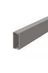 OBO 6025137 WDK15040GR Fali És Mennyezeti Csatorna fenékperforálással 15x40x2000mm kőszürke PVC