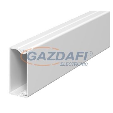 OBO 6025161 WDK15040CW Fali És Mennyezeti Csatorna fenékperforálással 15x40x2000mm krémfehér PVC