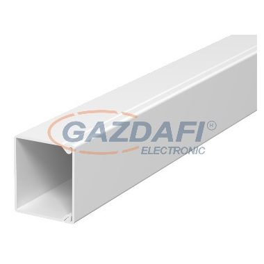 OBO 6025412 WDK40040CW Fali És Mennyezeti Csatorna fenékperforálással 40x40x2000mm krémfehér PVC