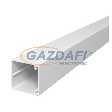 OBO 6025668 WDK60060GR Fali És Mennyezeti Csatorna fenékperforálással 60x60x2000mm kőszürke PVC