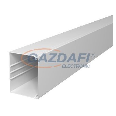 OBO 6026281 WDK100130GR Fali És Mennyezeti Csatorna fenékperforálással 100x130x2000mm kőszürke PVC