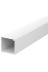 OBO 6026400 WDK25025LGR Fali És Mennyezeti Csatorna fenékperforálással 25x25x2000mm világosszürke PVC