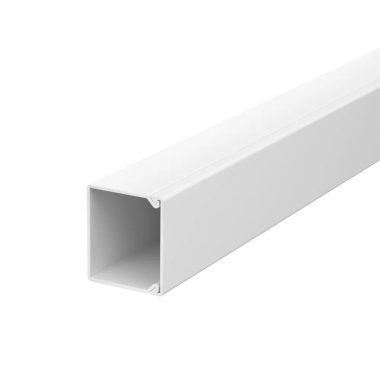 OBO 6026796 WDK30030LGR Fali És Mennyezeti Csatorna fenékperforálással 30x30x2000mm világosszürke PVC