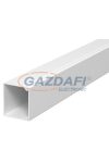 OBO 6026818 WDK30030GR Fali És Mennyezeti Csatorna fenékperforálással 30x30x2000mm kőszürke PVC