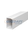 OBO 6026842 WDK30045LGR Fali És Mennyezeti Csatorna fenékperforálással 30x45x2000mm világosszürke PVC