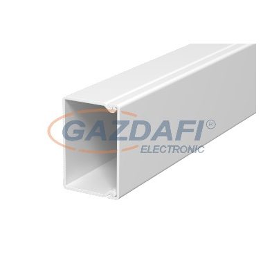 OBO 6026842 WDK30045LGR Fali És Mennyezeti Csatorna fenékperforálással 30x45x2000mm világosszürke PVC